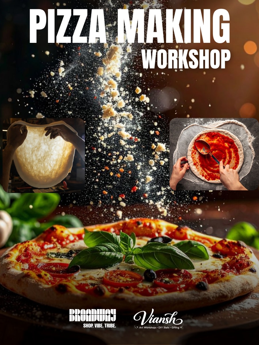 Pizza Making Workshop at Broadway Eats