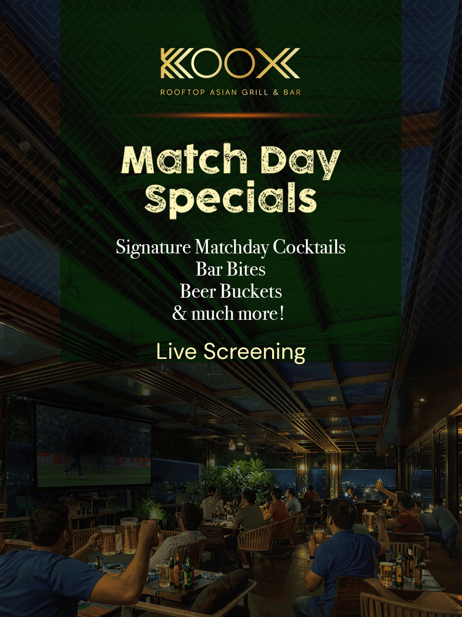 Match Day Specials at Koox