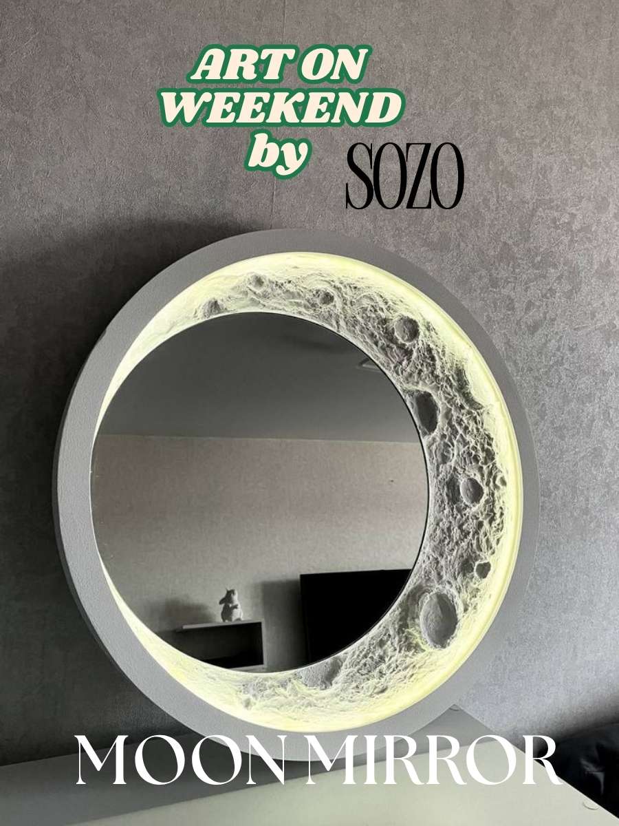 Texture Moon Mirror Workshop