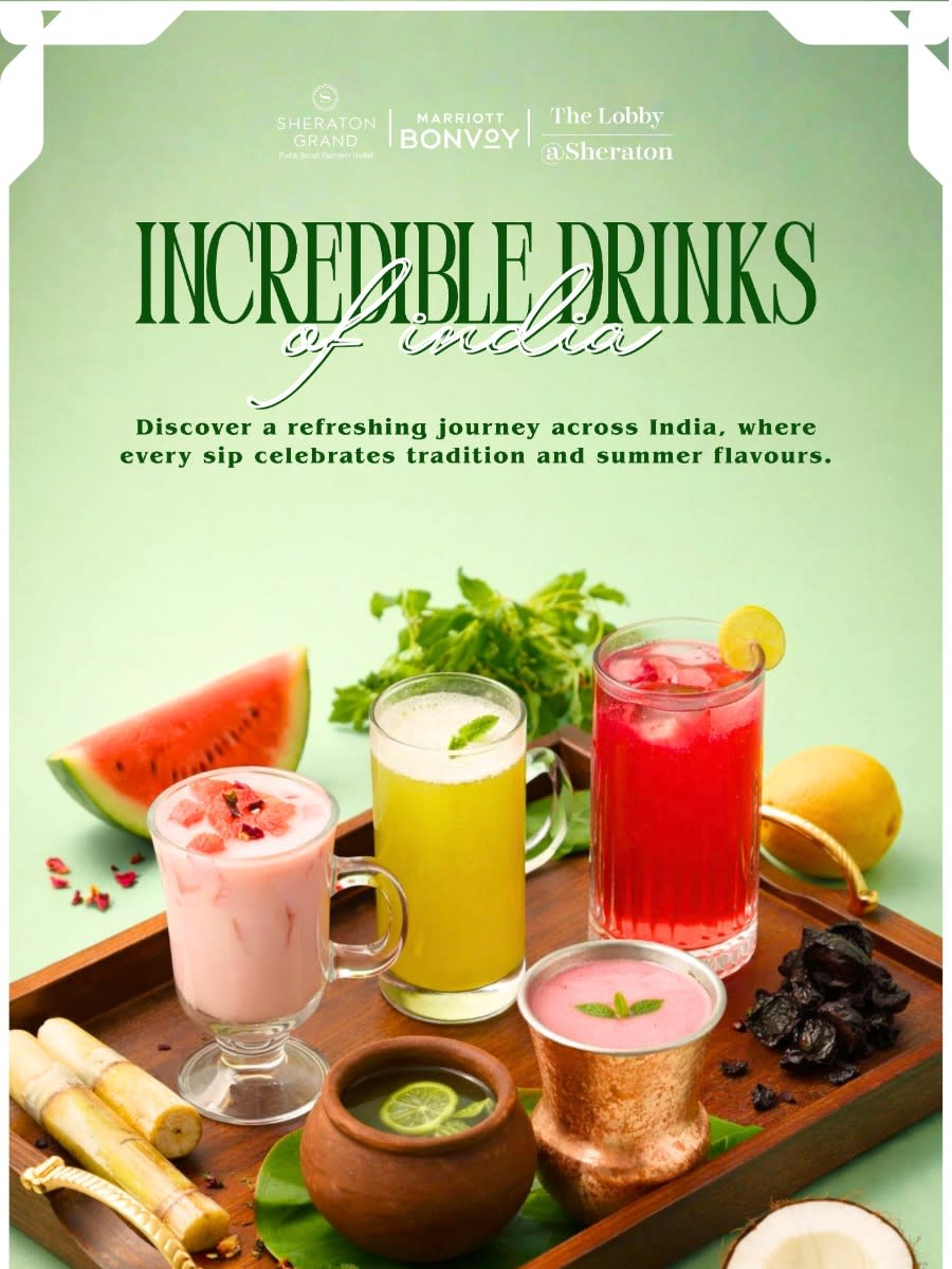 Incredible Drinks of India at Lobby Cafe