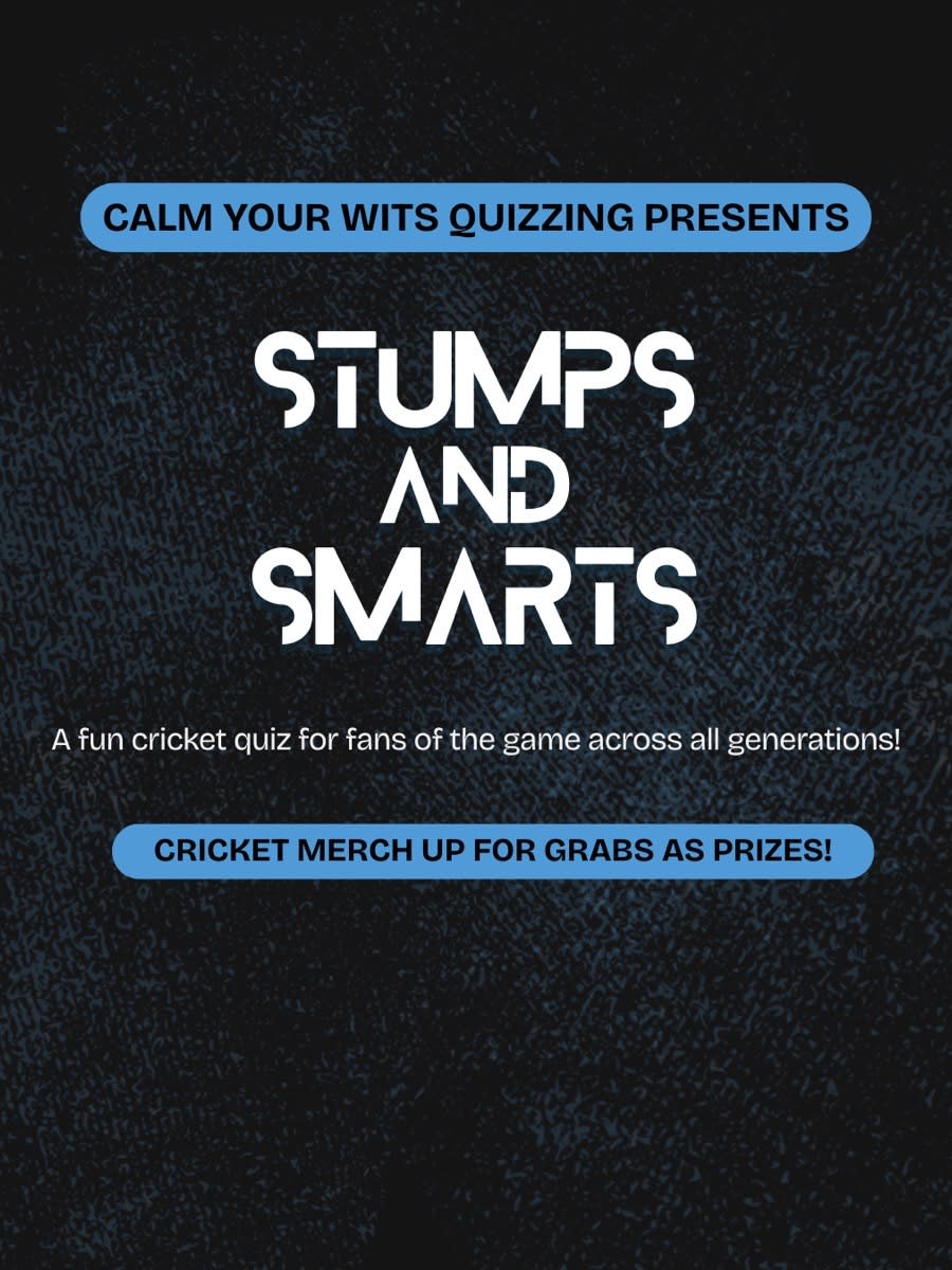 Stumps and Smarts - A Cricket Quiz by Calm Your Wits Quizzing