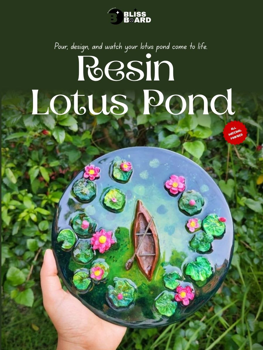 Resin Lotus Pond