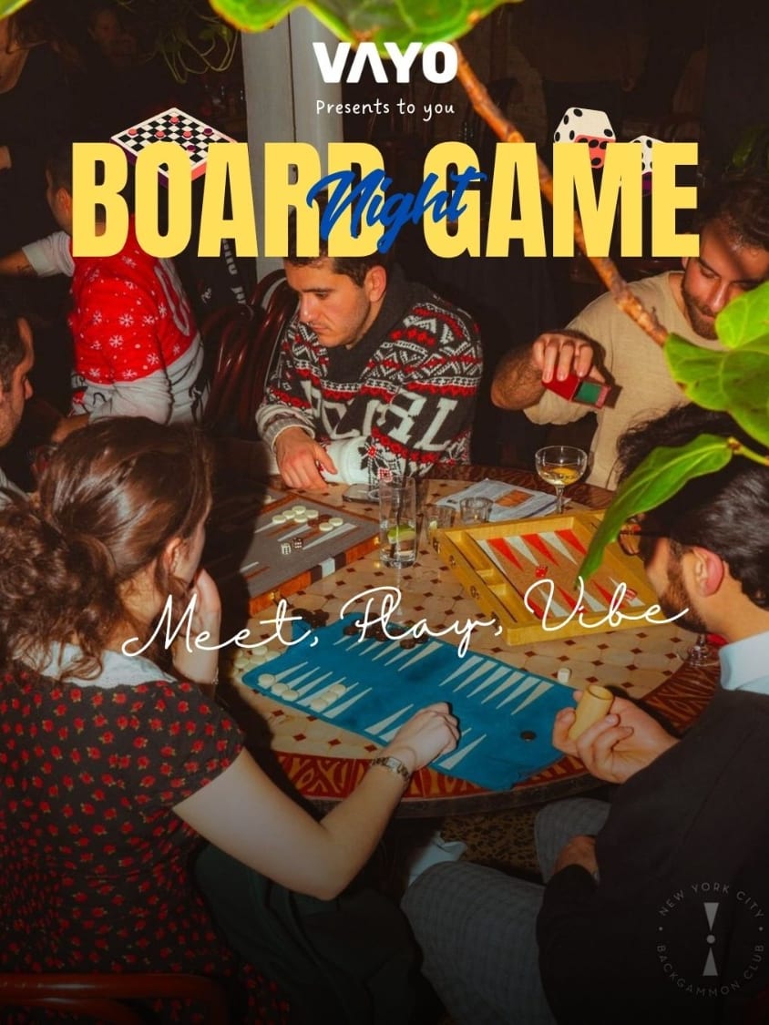 VAYO Board Games Night: Meet, Play, Vibe