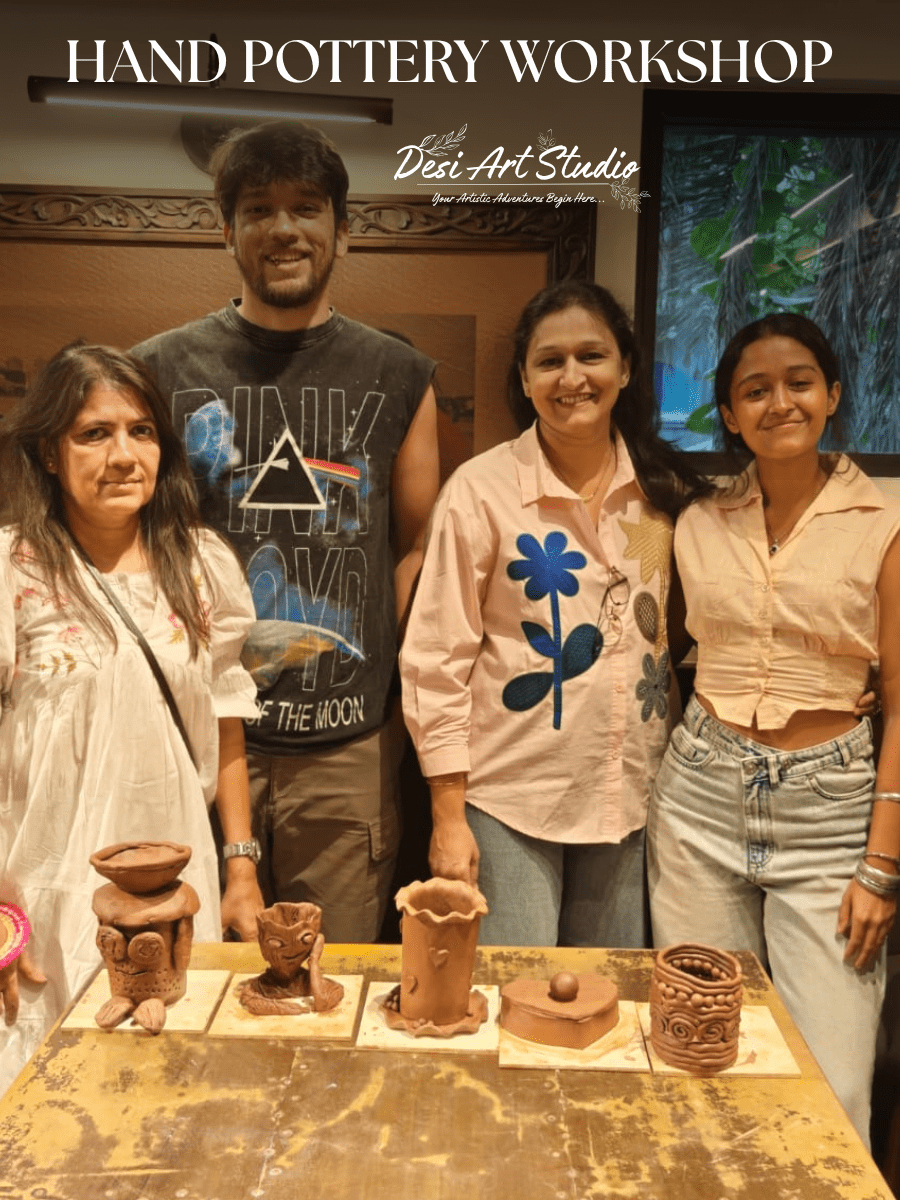 Hand Pottery Workshop - Desi Art Studio