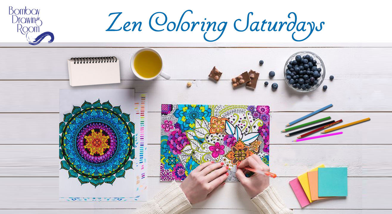 Book tickets to Zen Coloring Saturdays