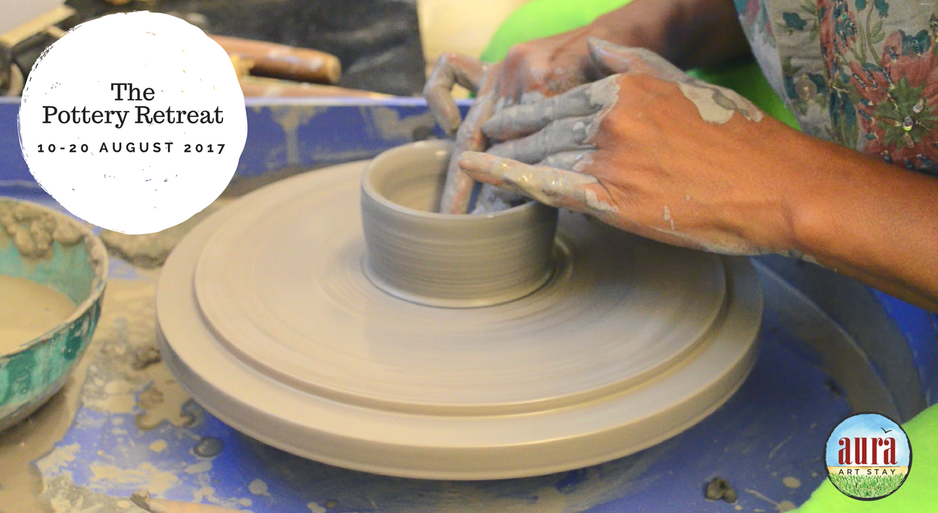 Book tickets to Pottery Retreat at Aura Art Stay