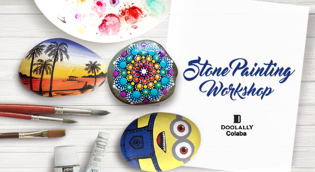 Book tickets to Stone Painting Workshop - A hard-hitting masterpiece