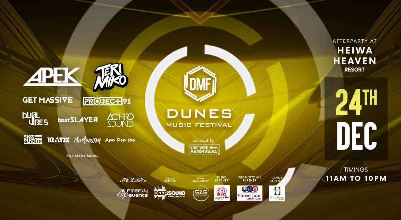 Book tickets to Dunes Music Festival