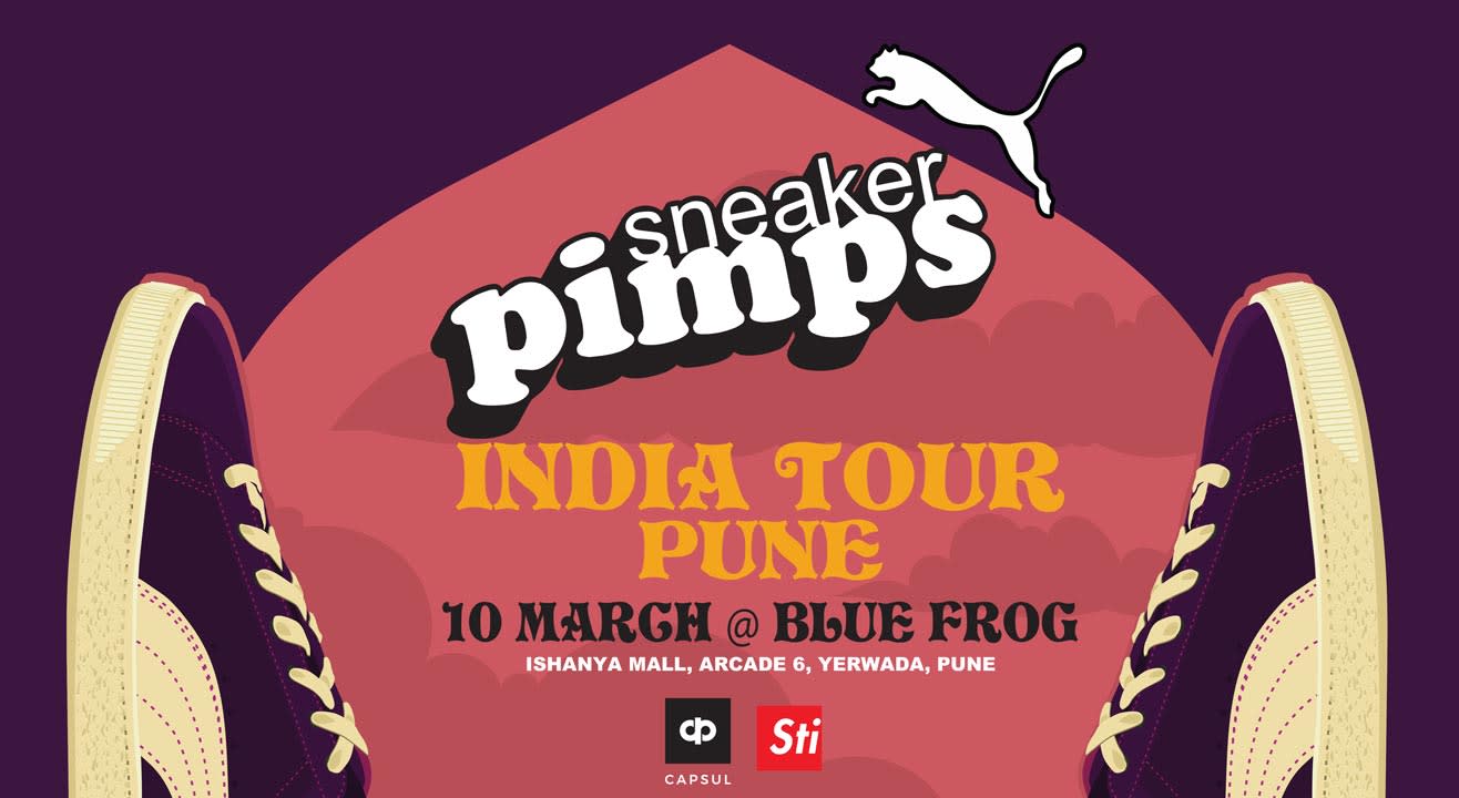 Book tickets to Sneaker Pimps, Pune