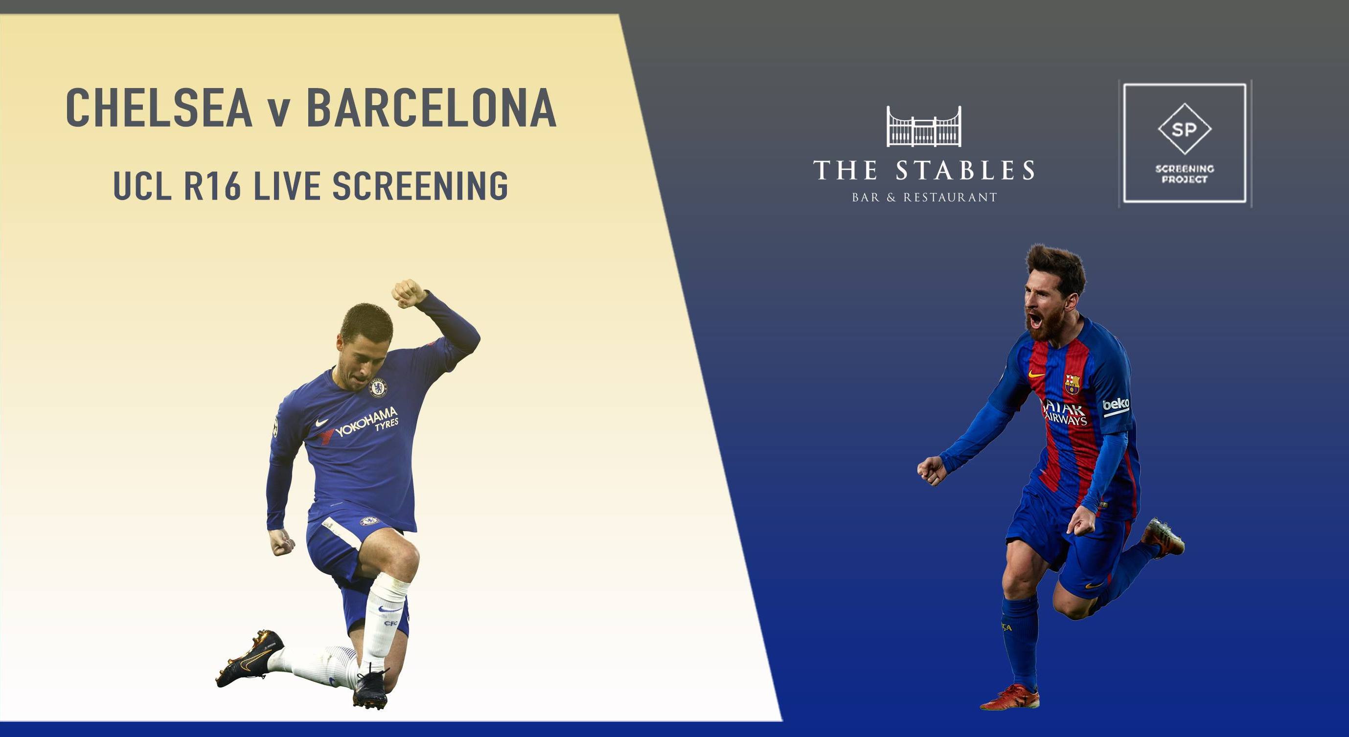 Book tickets to Chelsea v Barcelona UCL Screening, Mumbai