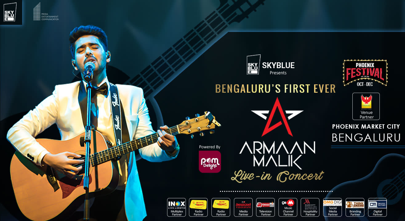 Get tickets to Armaan Malik, live concert in Bangalore