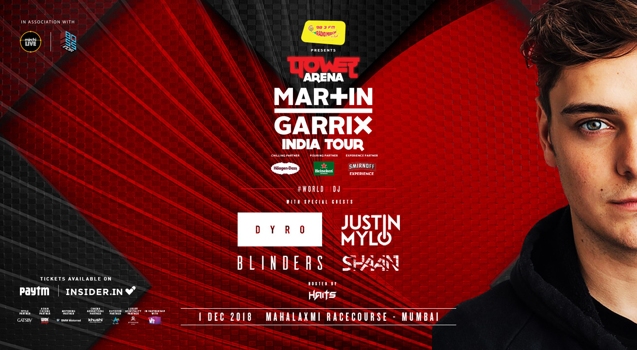 Official Ticketing Partner | Martin Garrix, Mumbai | Buy Tickets