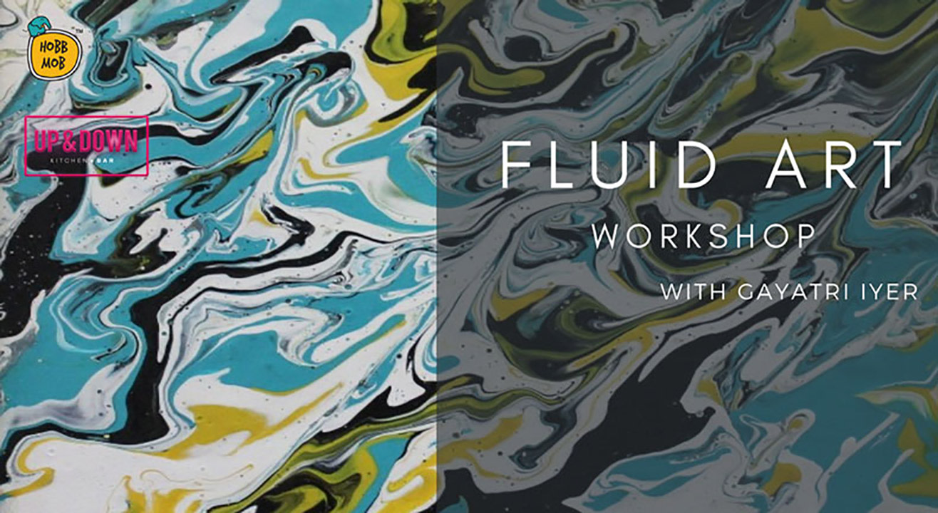 Buy tickets now for Fluid Art Workshop