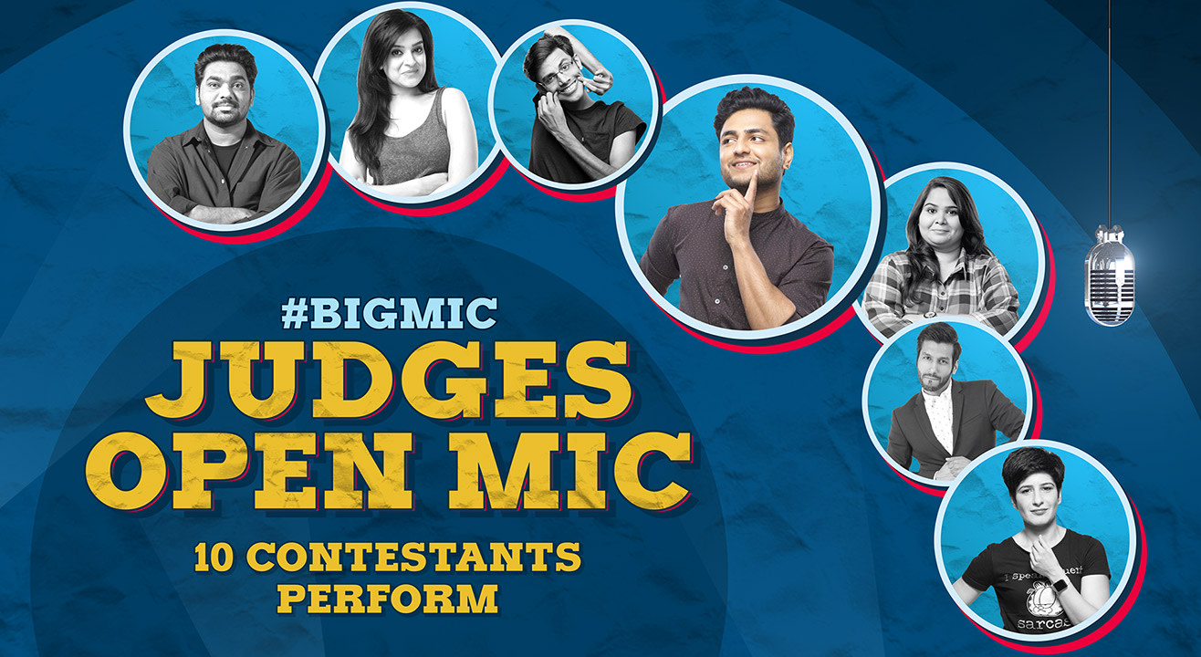 Bigmic Judges Open Mic Hosted By Kenny Sebastian