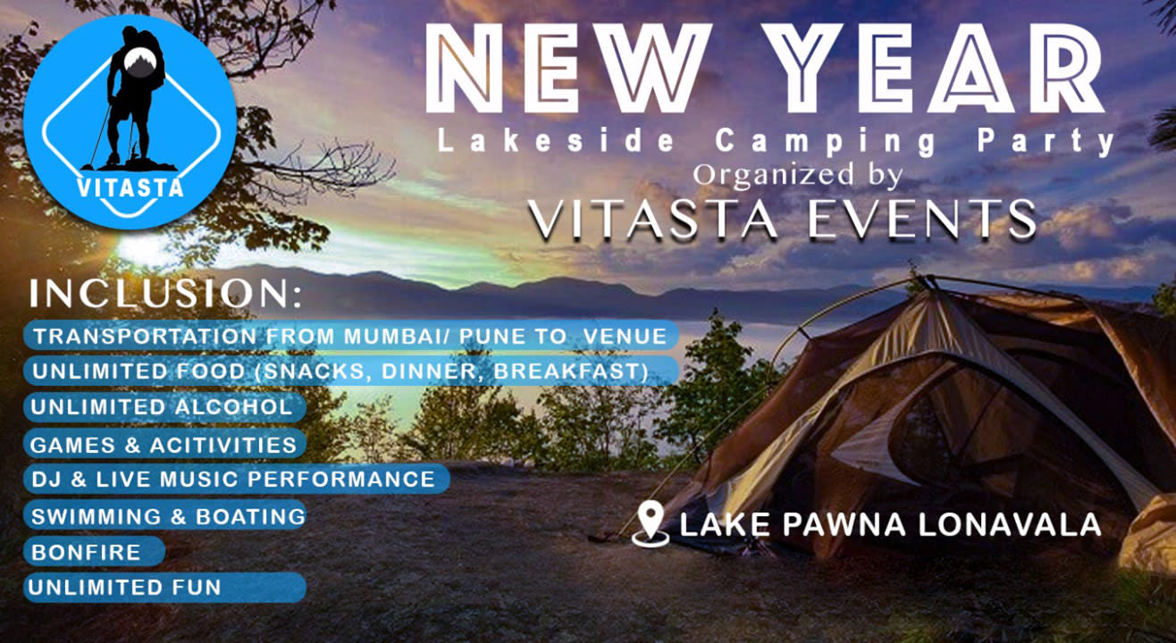 New Year Camping Party At Lake Pawana