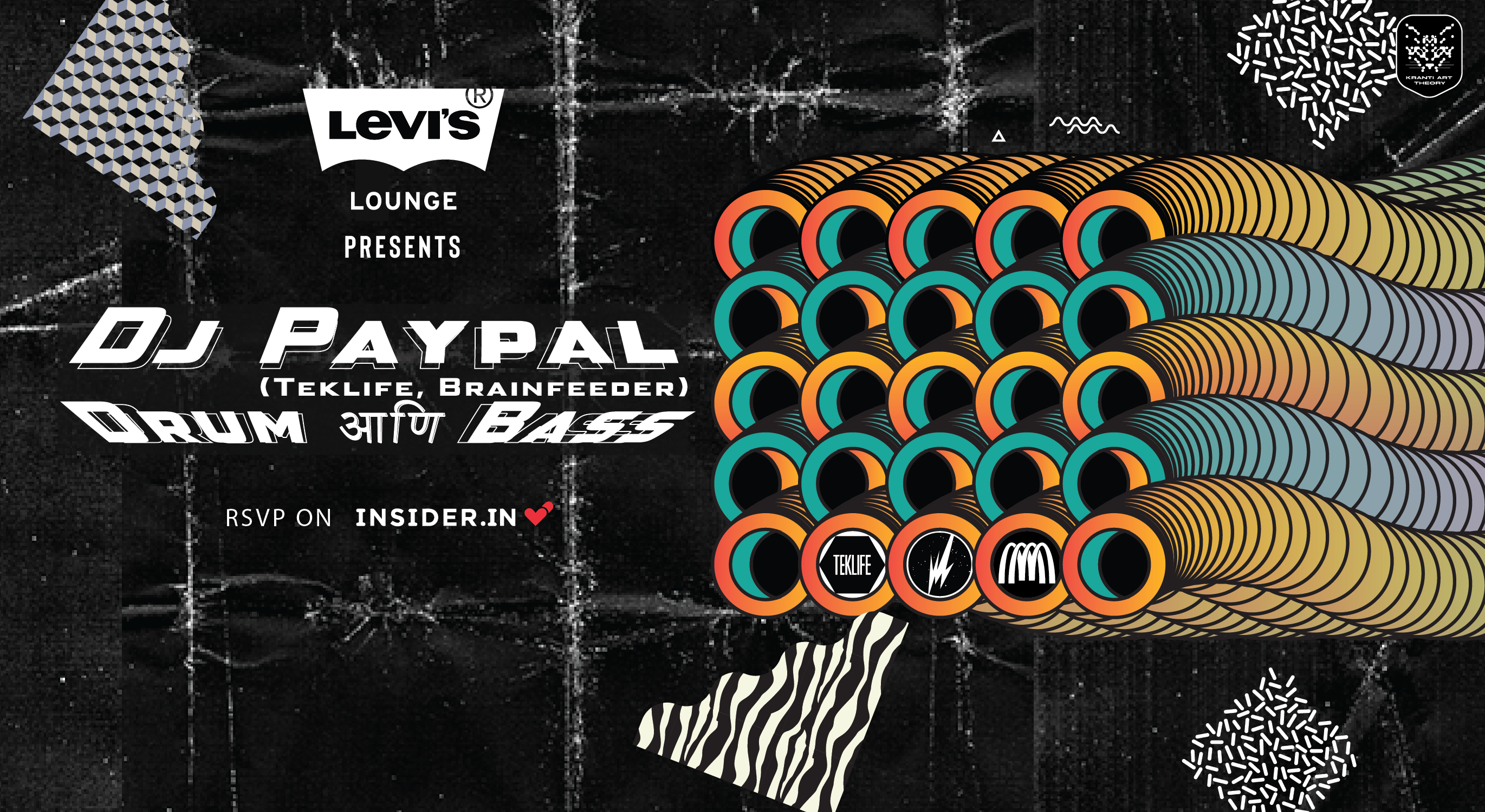 RSVP now for Levi's® Lounge presents DJ Paypal + Drum Ani Bass