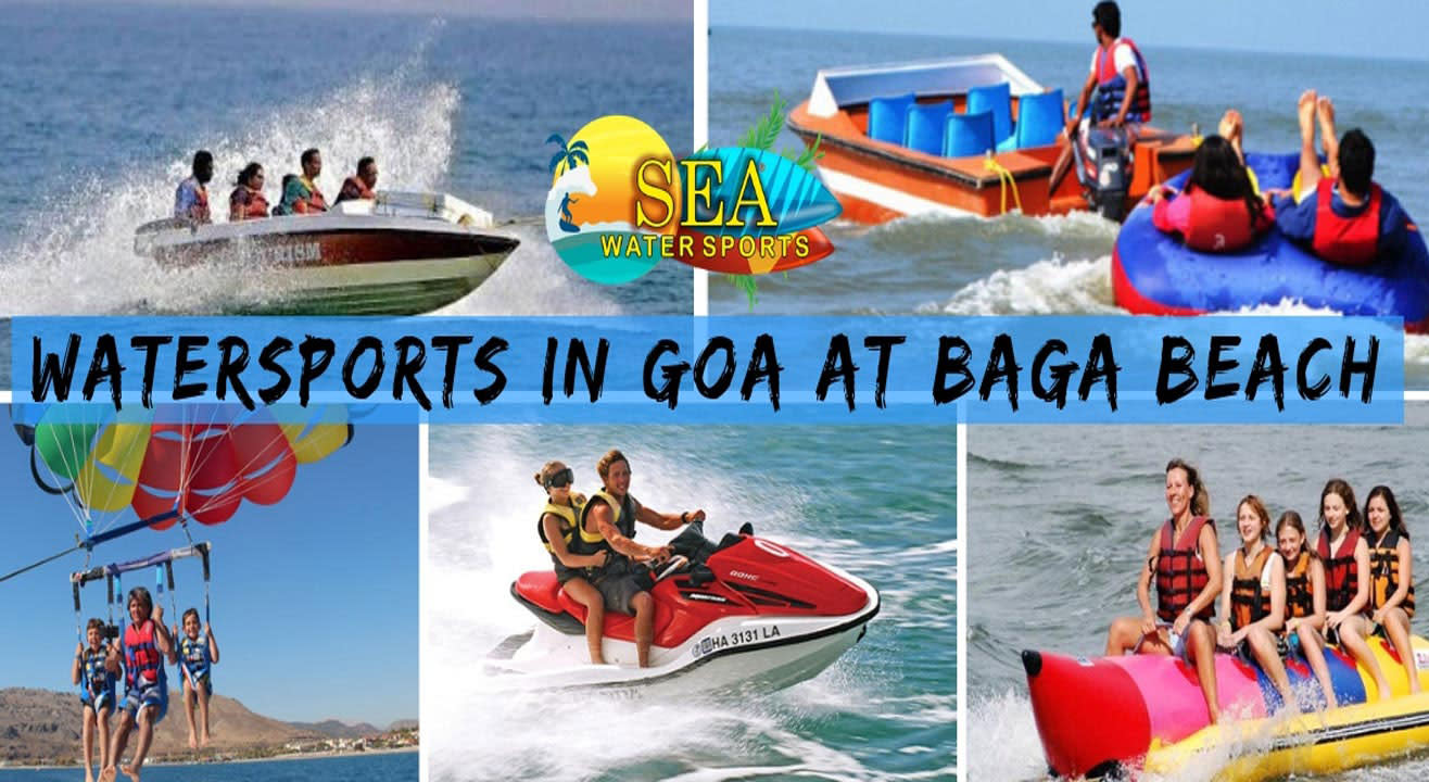 Water Sports in Goa at Calangute Beach By Sea Water Sports