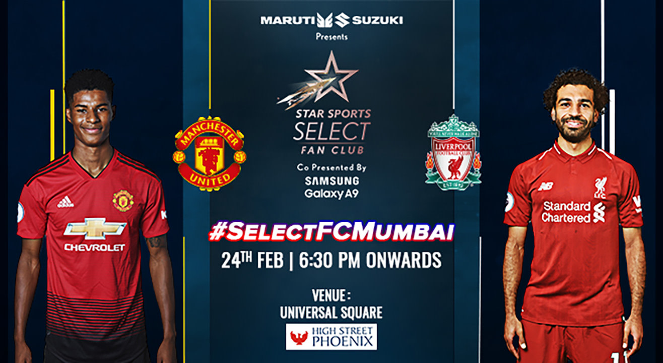 #SelectFCMumbai : Manchester United Vs Liverpool Live ...