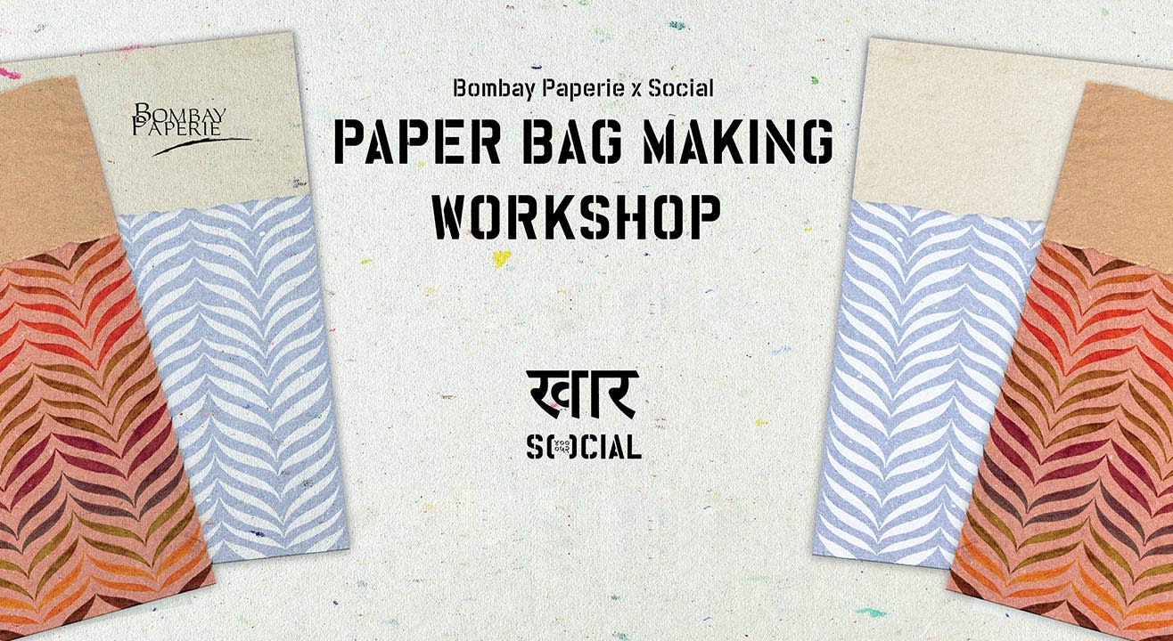 Bombay Paperie x Social Paper Bag making