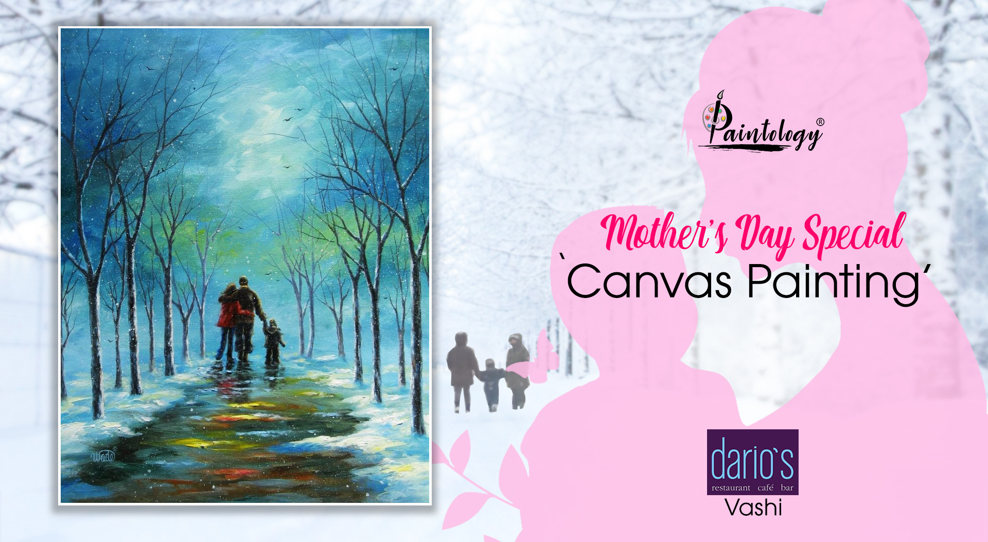 Mother’s Day special-Canvas Painting with your Mom