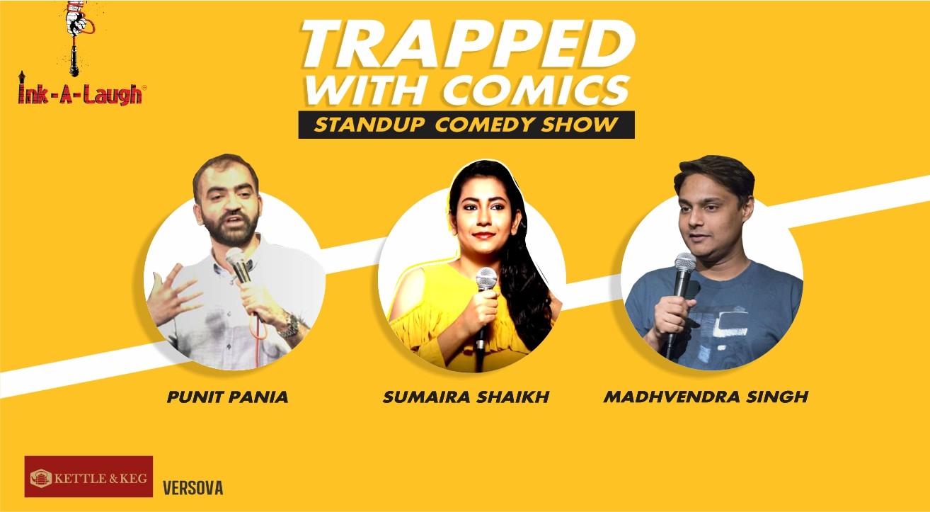 InkALaugh presents Trapped With Comics