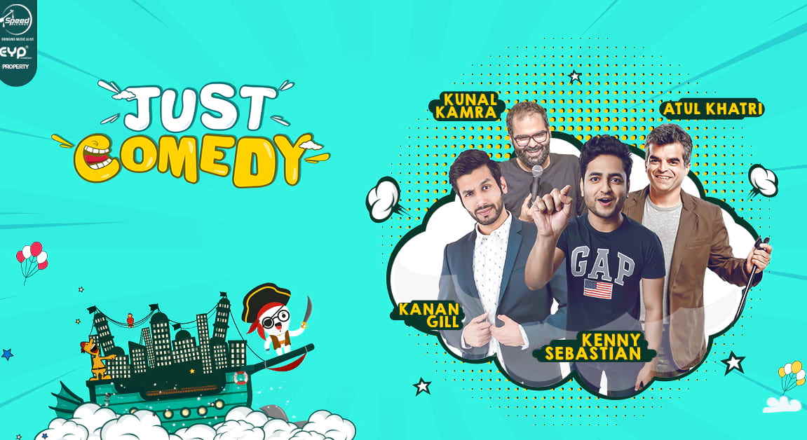 Buy tickets now for Just Comedy Festival