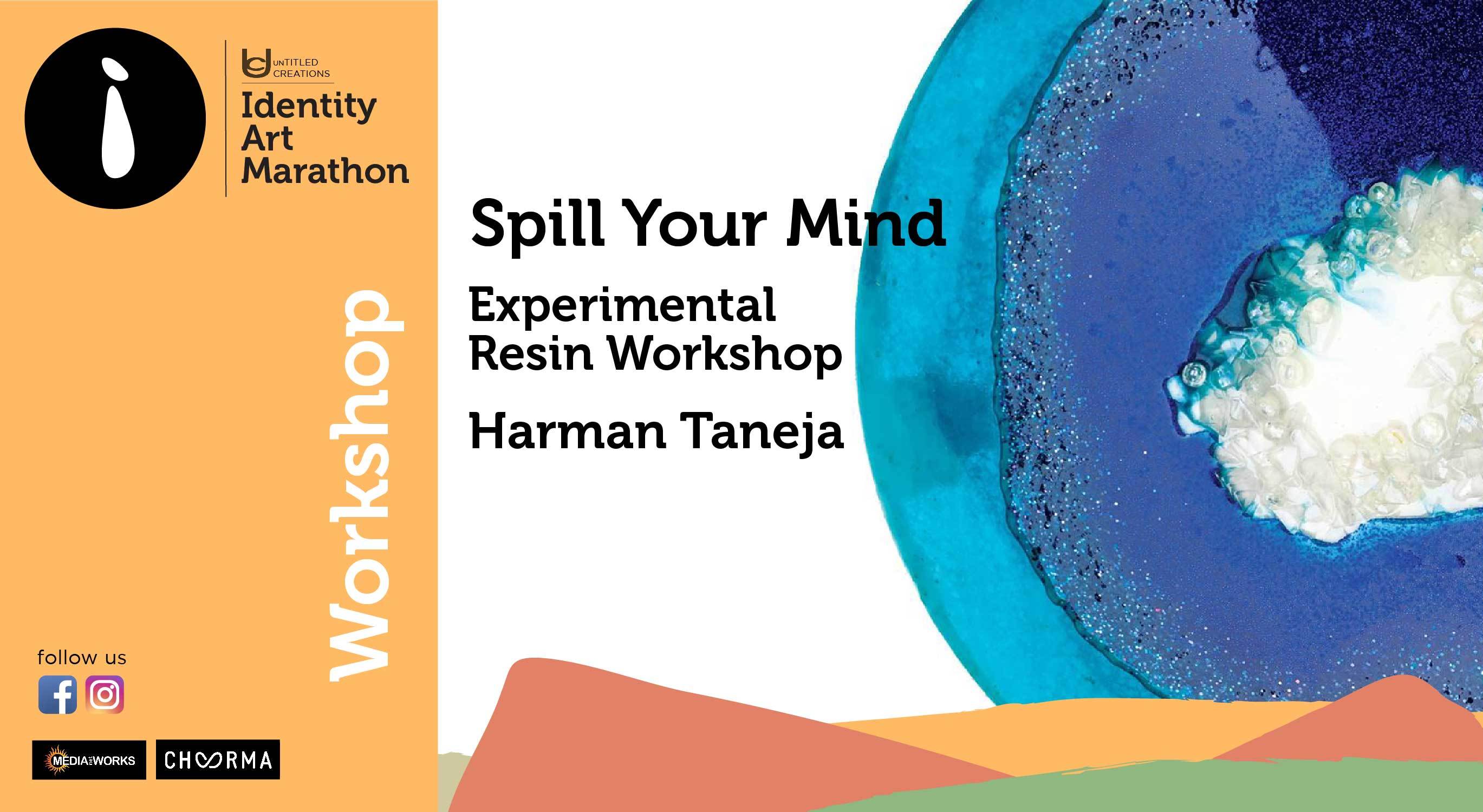 Spill your Mind Experimental Resin Art