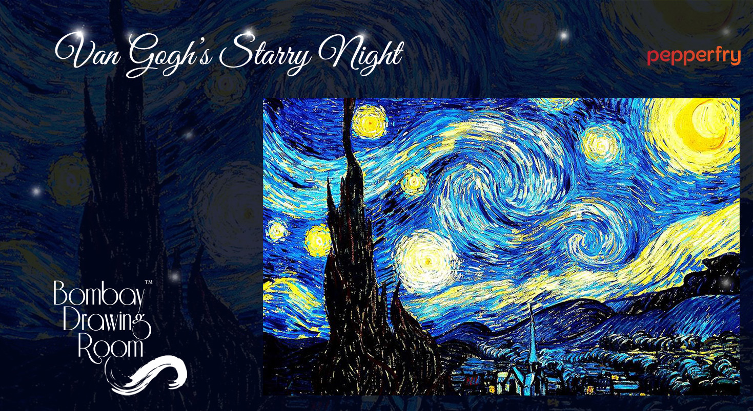 Book tickets to Van Gogh's Starry Night Painting Workshop by Bombay