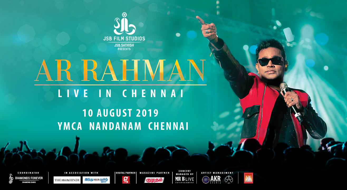 AR Rahman Live Concert in Chennai (Buy Tickets at Insider.in)
