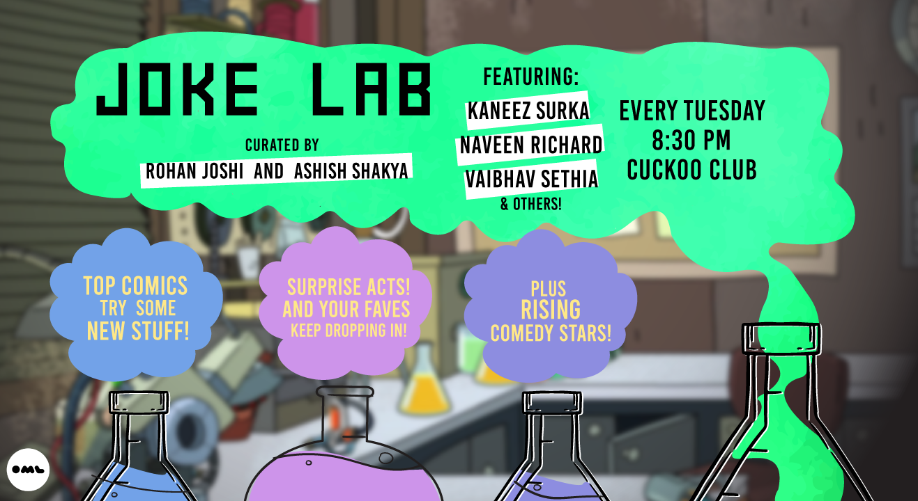 Joke Lab Your Favourite Comedians Try New Stuff! 20 AUG 2019