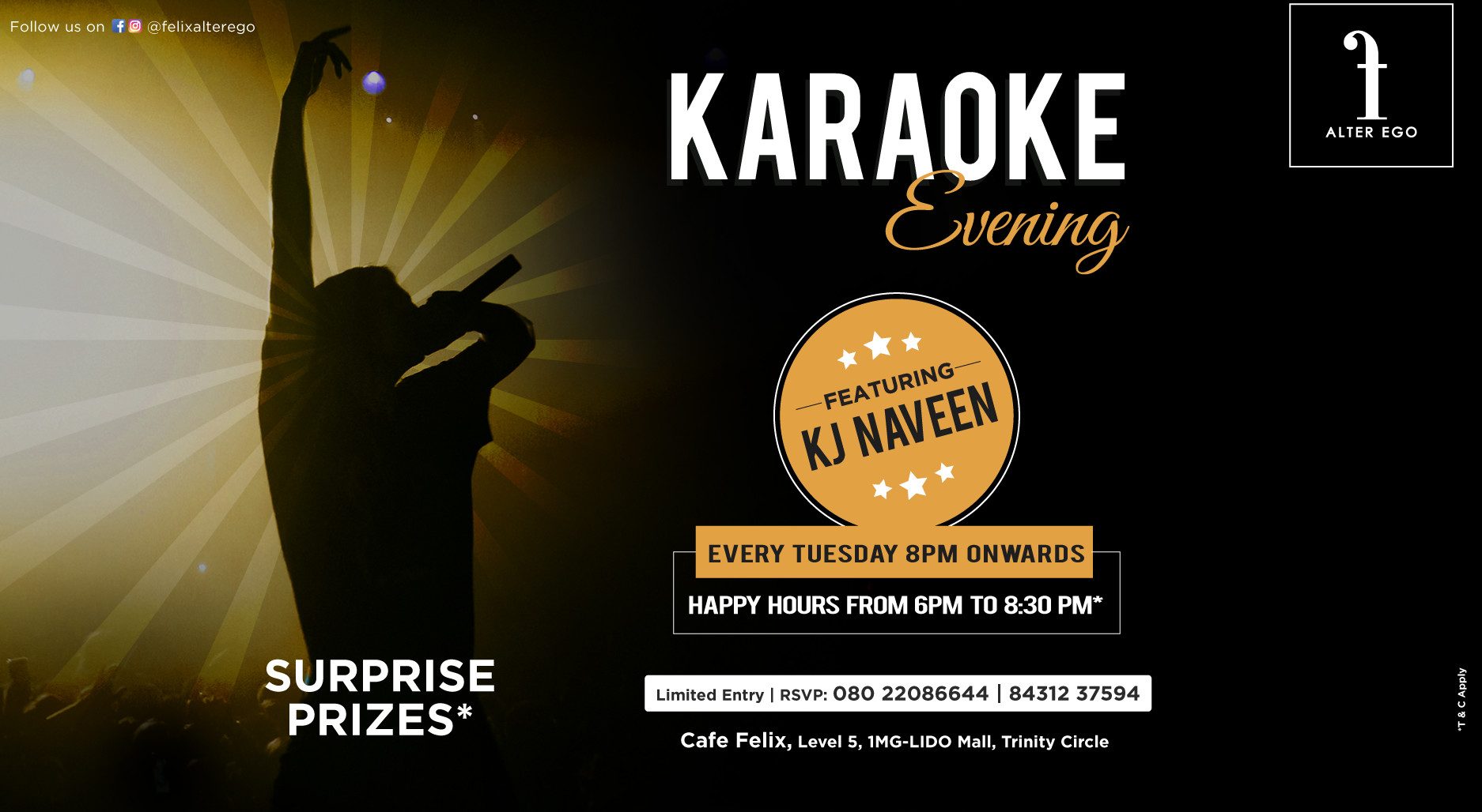 Karaoke Evenings | EVERY TUESDAY