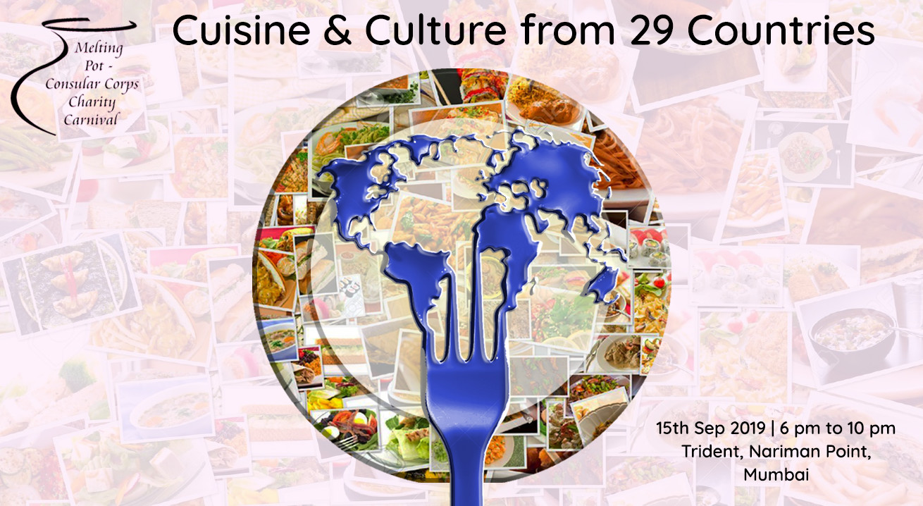 Melting Pot Cuisine from 29 countries around the world