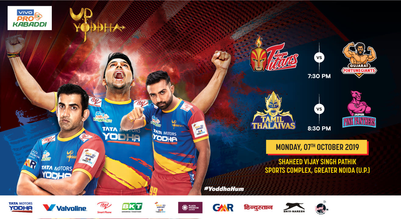 Official Ticketing Partner Telugu Titans vs. Gujarat Fortunegiants