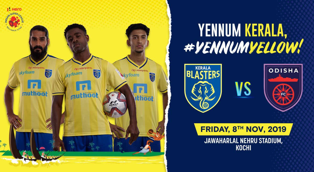 Official Ticketing Partner Kerala Blasters Fc Vs Odisha Fc Buy Tickets Online