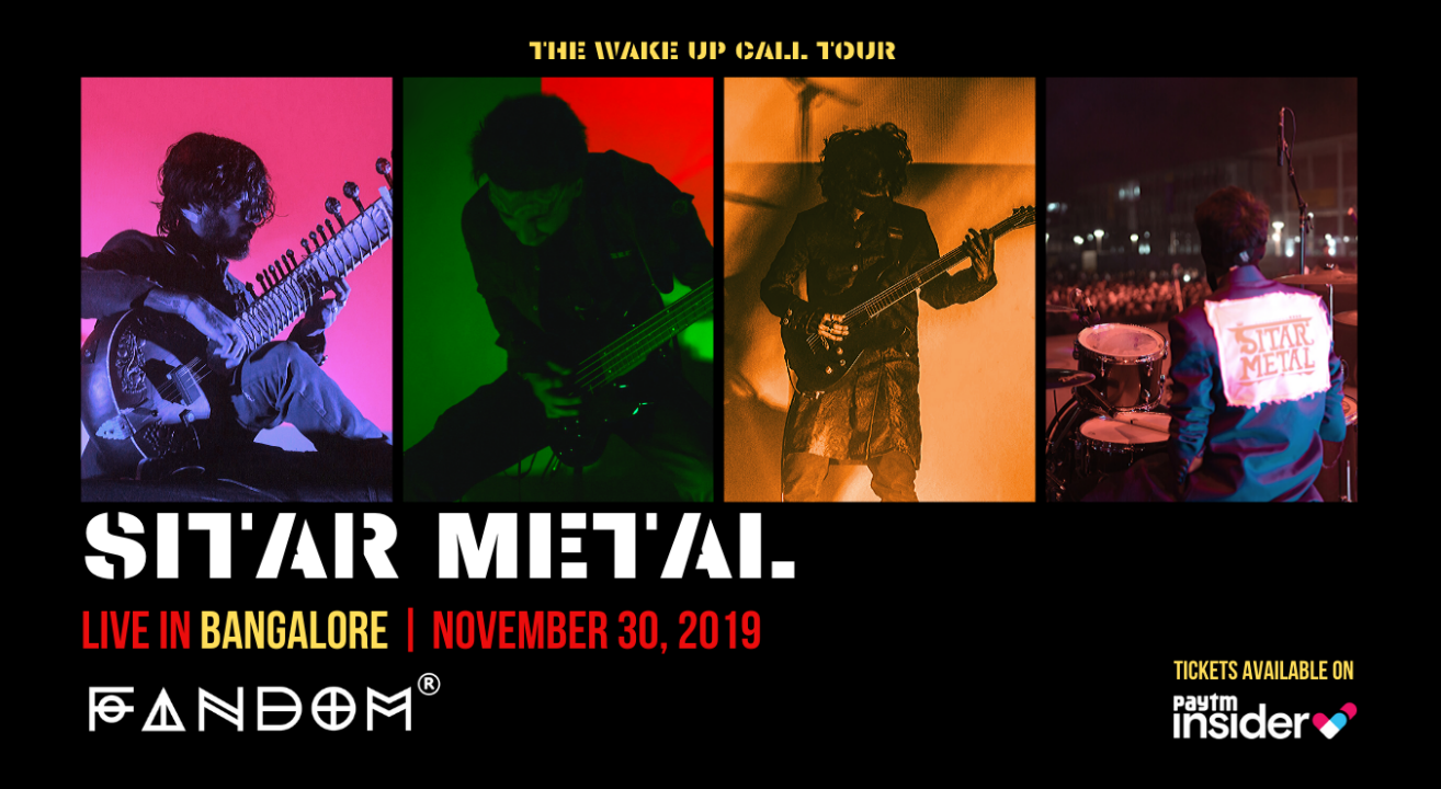 SITAR METAL Live in BANGALORE The Wake Up Call Tour