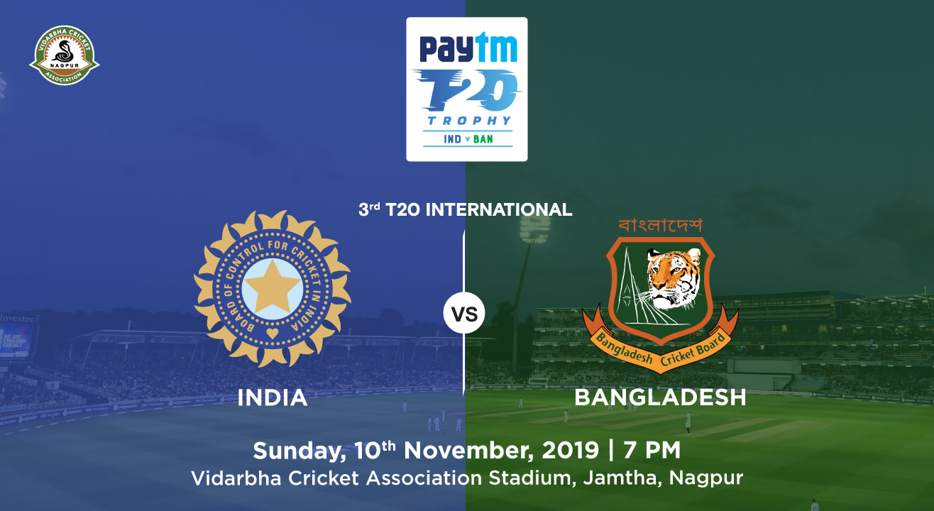 Official Ticketing Partner Paytm Series 3rd T20i India V