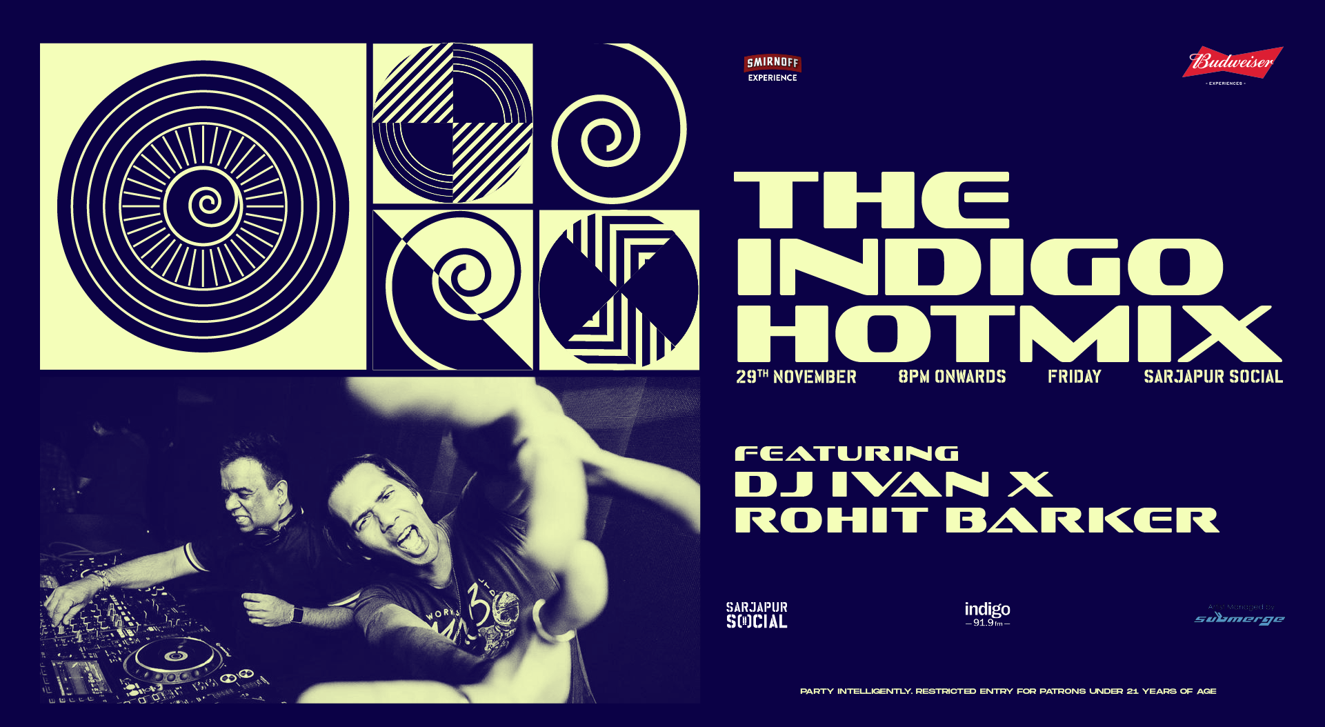 Social presents The Hot Mix w DJ Ivan X Rohit Barker