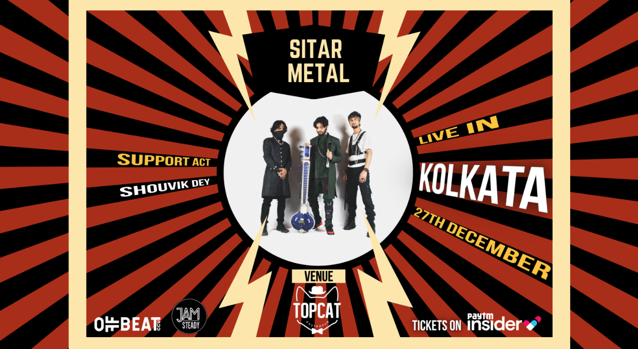 SITAR METAL Live in KOLKATA The Wake Up Call Tour