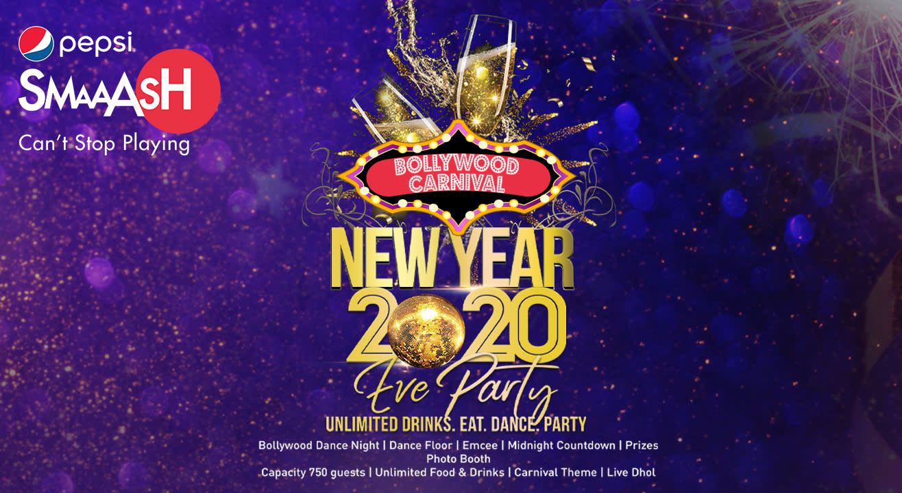 New Year Eve 2020 Carnival Bollywood Dance Party | Chandigarh