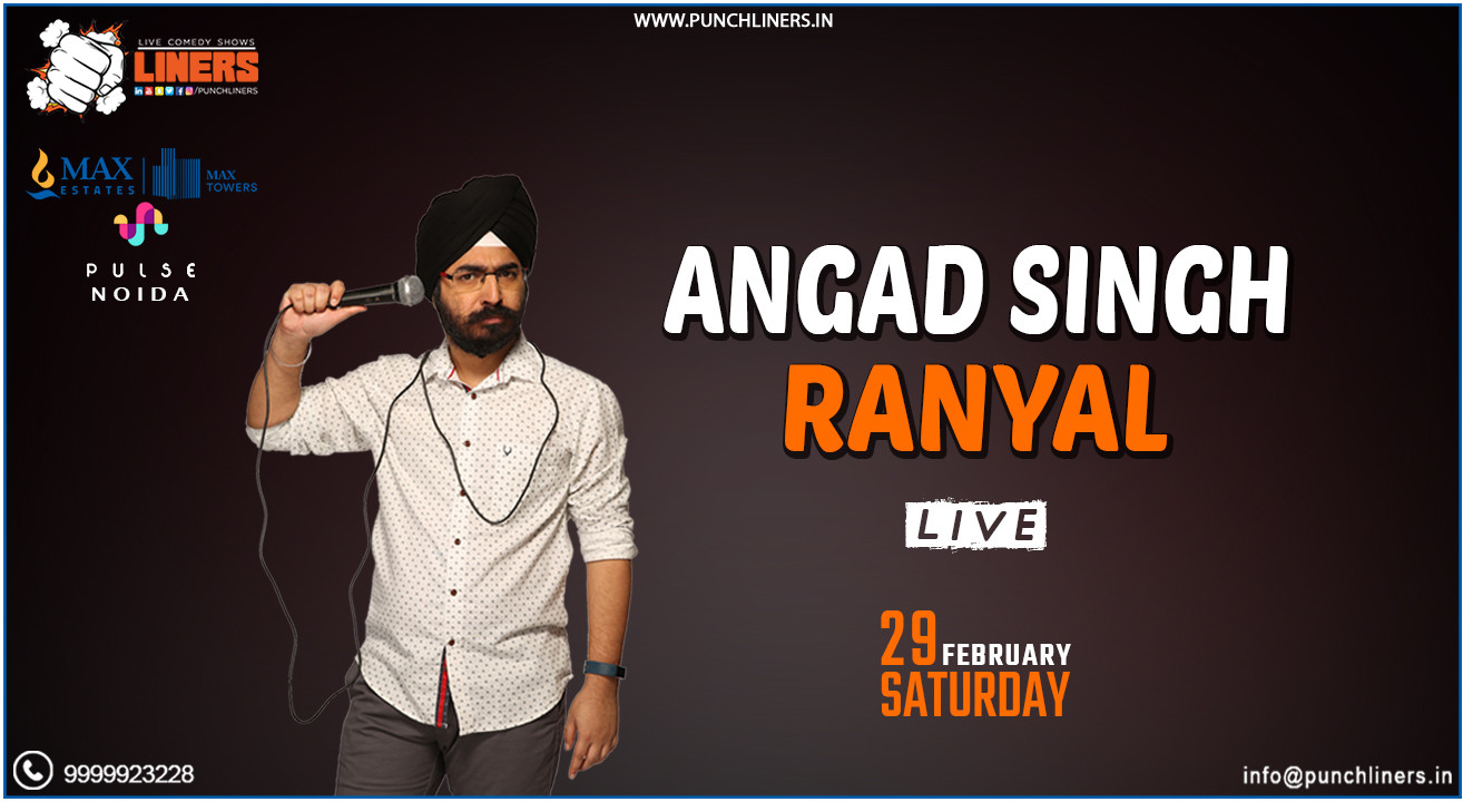 Punchliners Comedy Show ft Angad Singh Ranyal