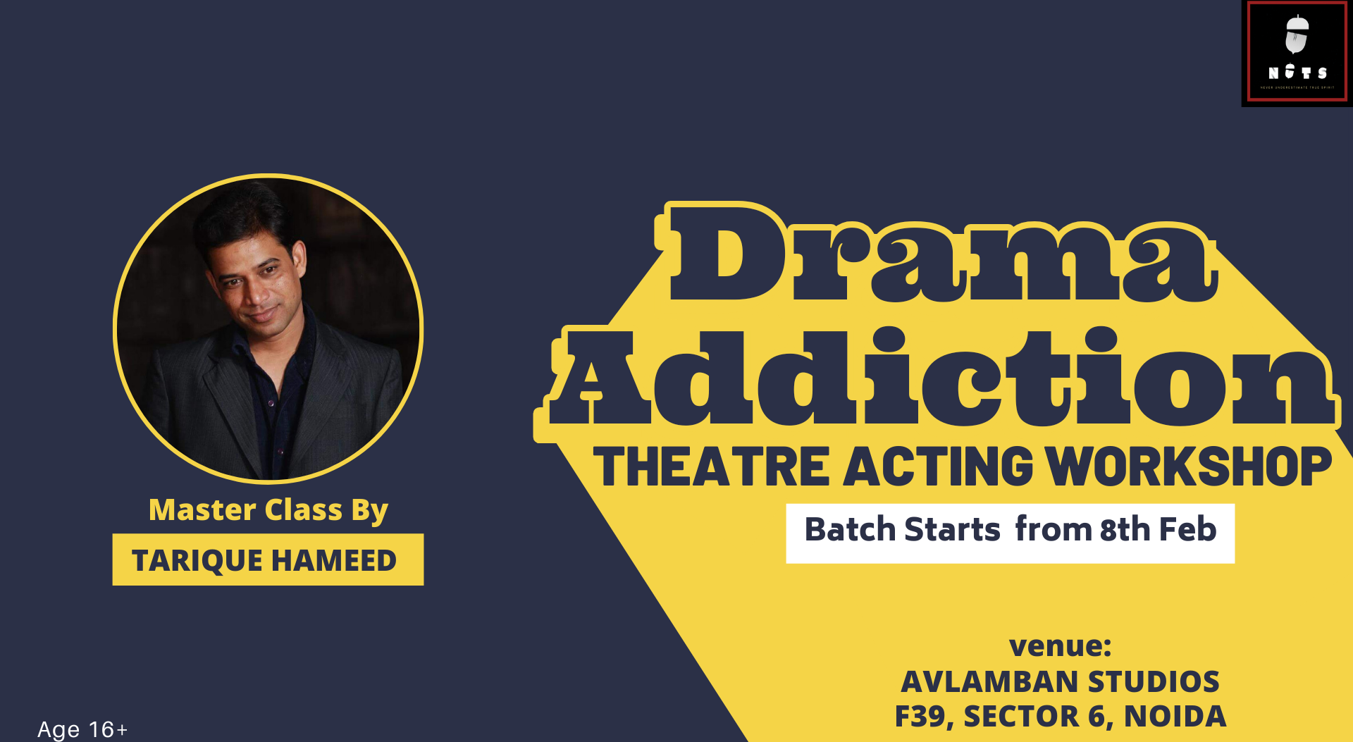 Drama Addiction | Theatre Acting workshop |NUTS