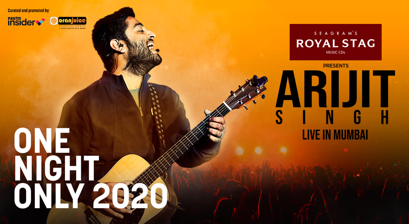 Arijit Singh Live Concert in Mumbai 2020 (Tickets @ Insider.in)