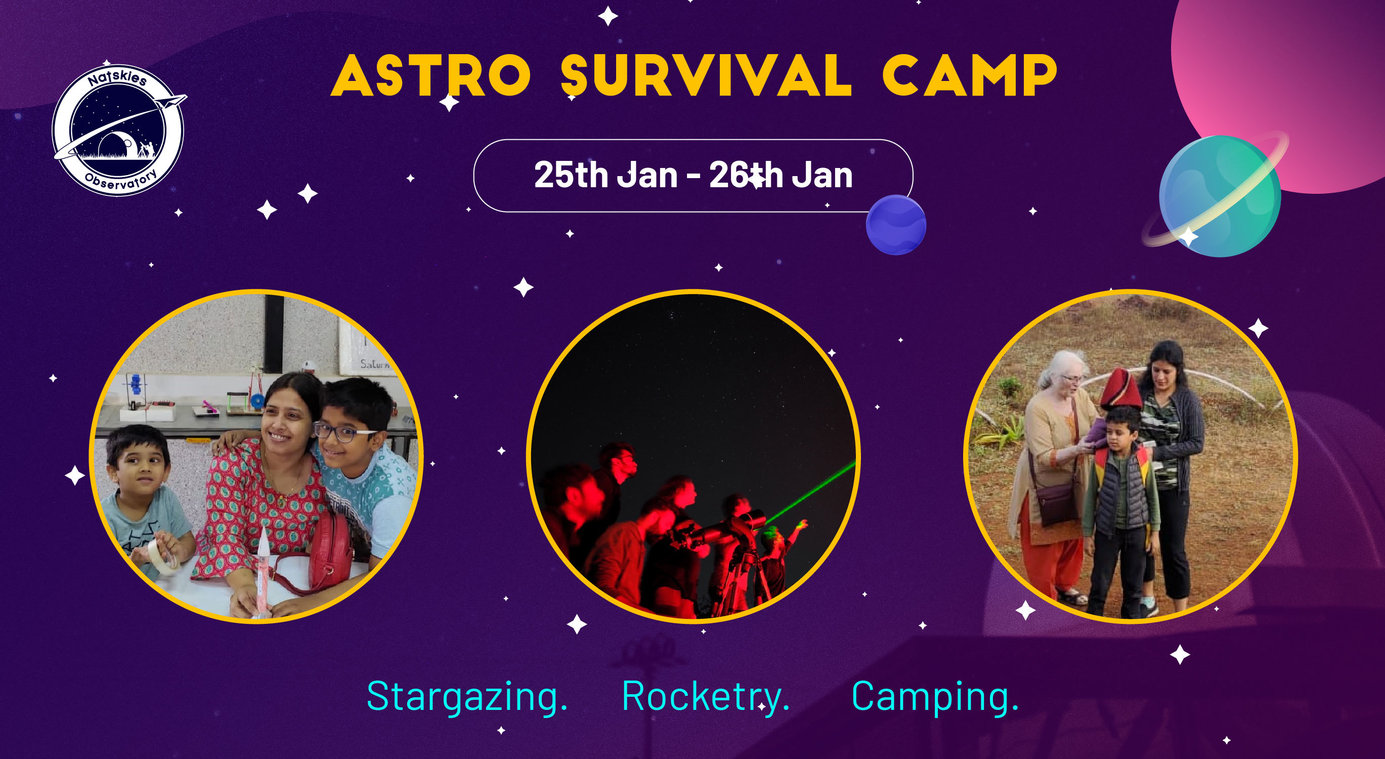 Astro Survival Camp by Natskies
