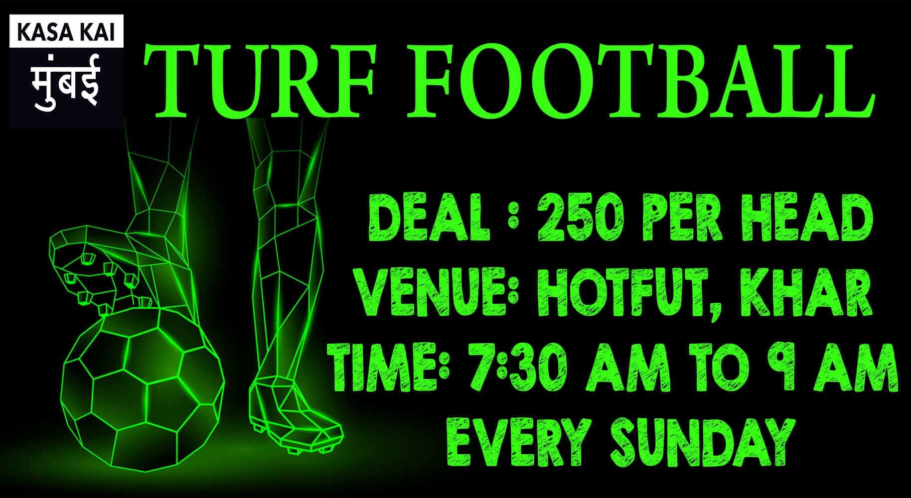 Turf Football At HotFut South United Sports Arena, Khar