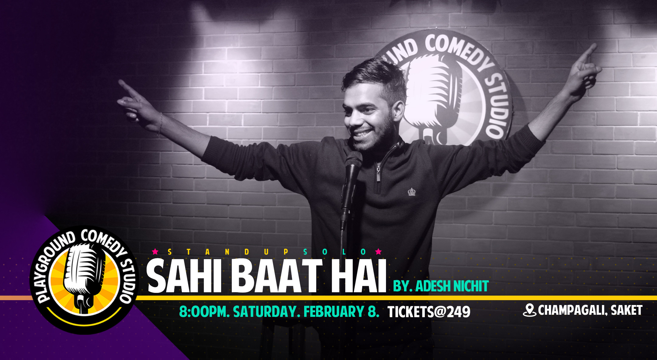Sahi Baat Hai Standup Solo By Adesh