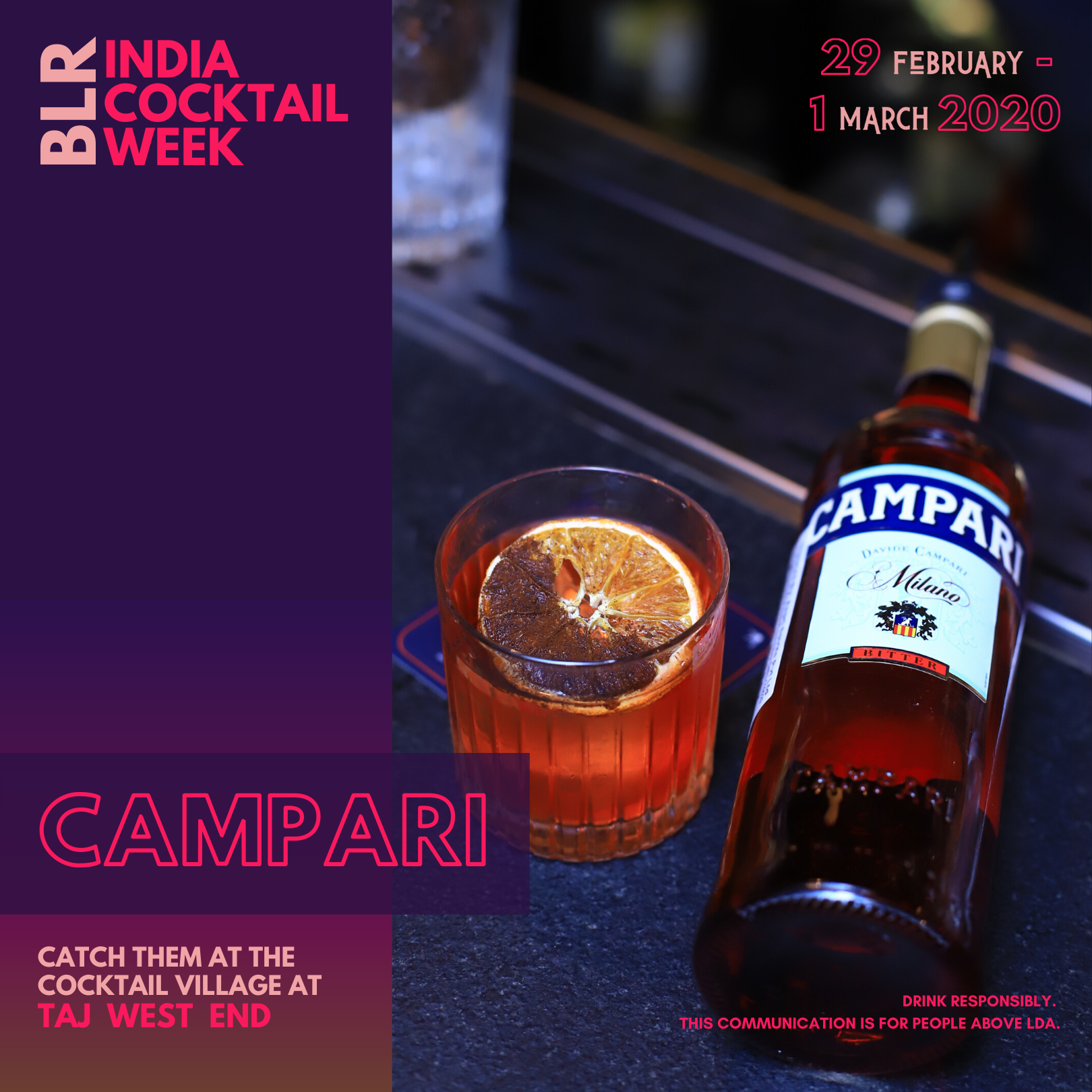 India Cocktail Week Cocktail Village (Bengaluru)