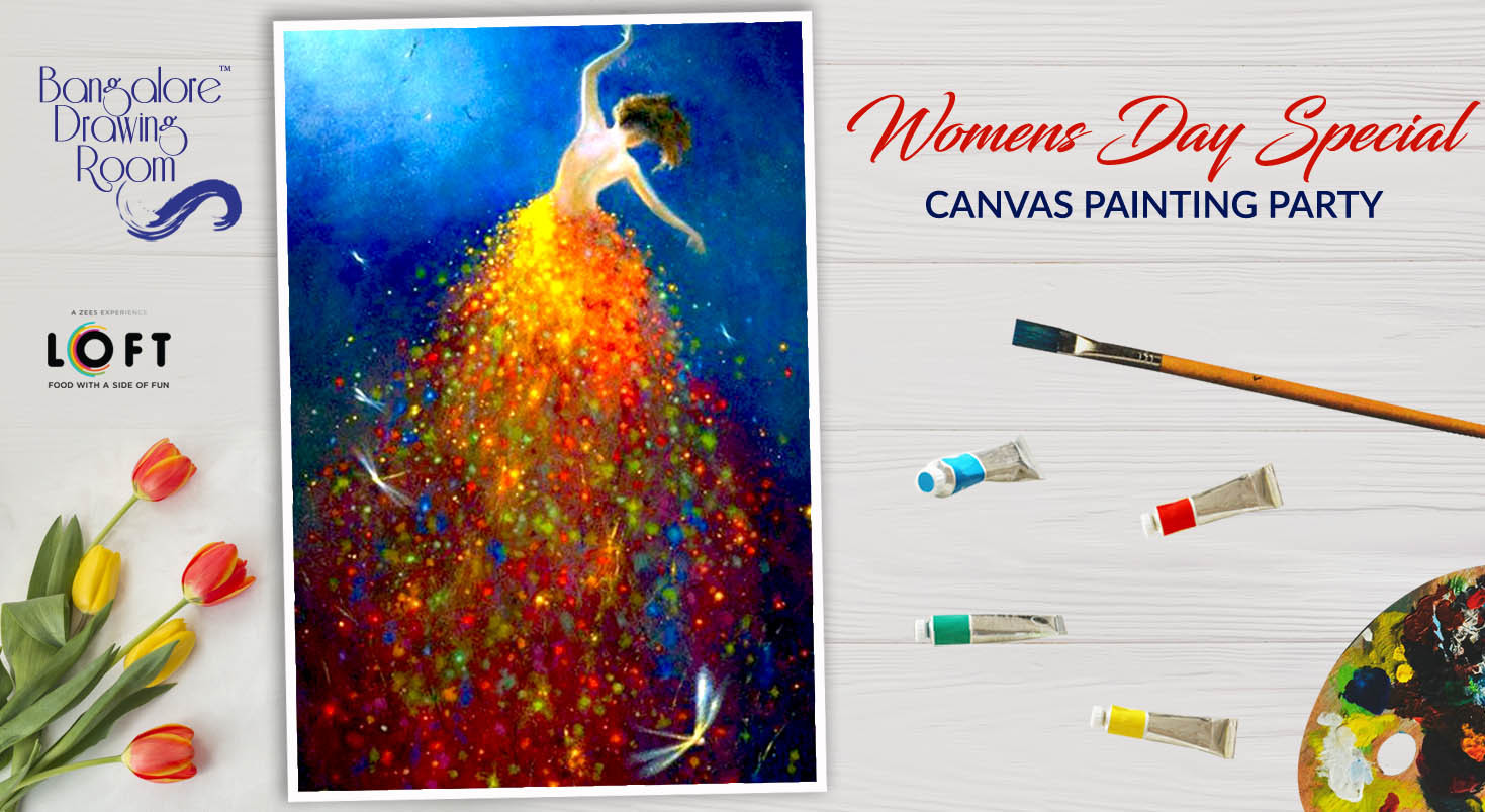 Book tickets to Women's Day Special Canvas Painting Party by ...