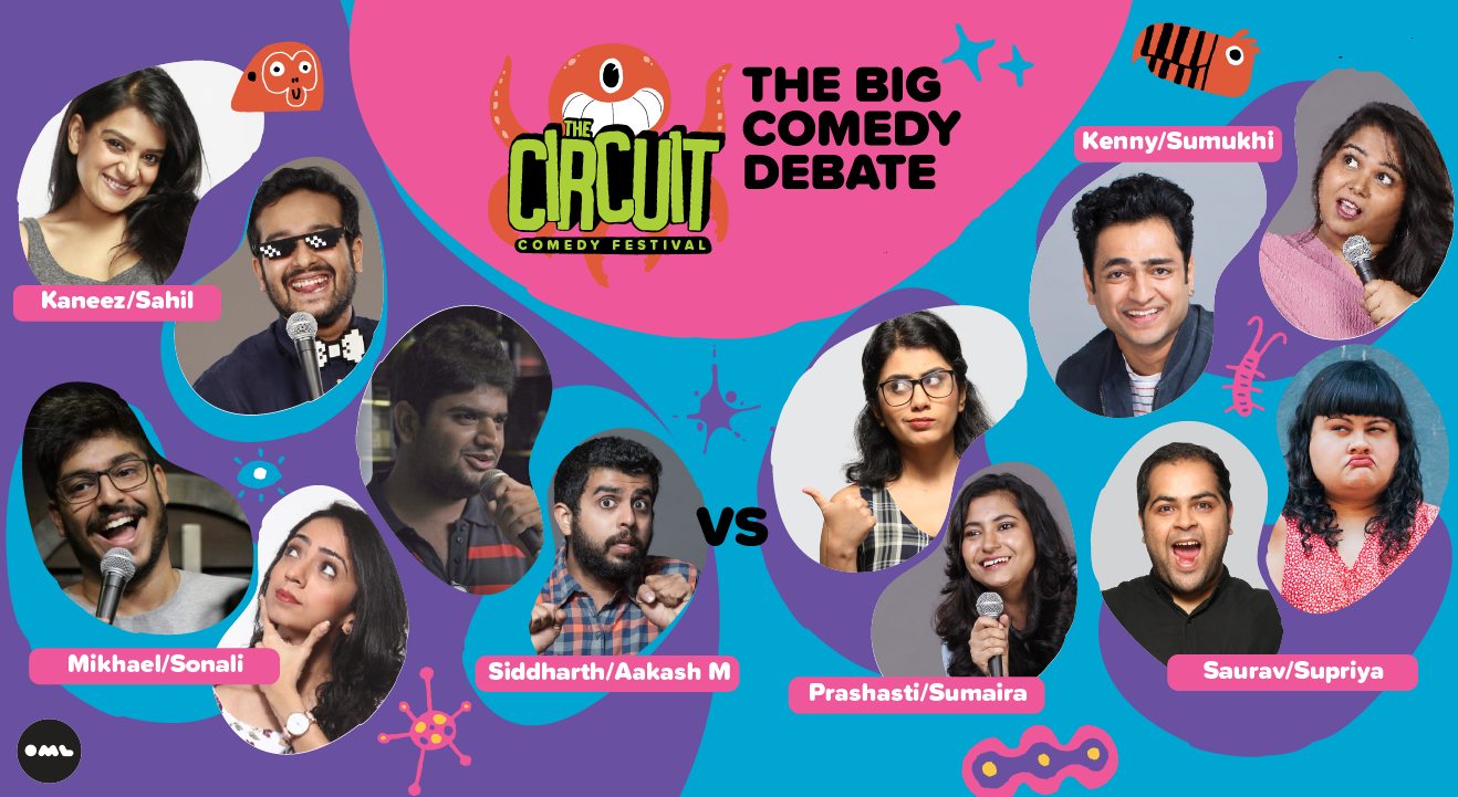 The Big Comedy Debate (Final) The Circuit Comedy Festival, Mumbai
