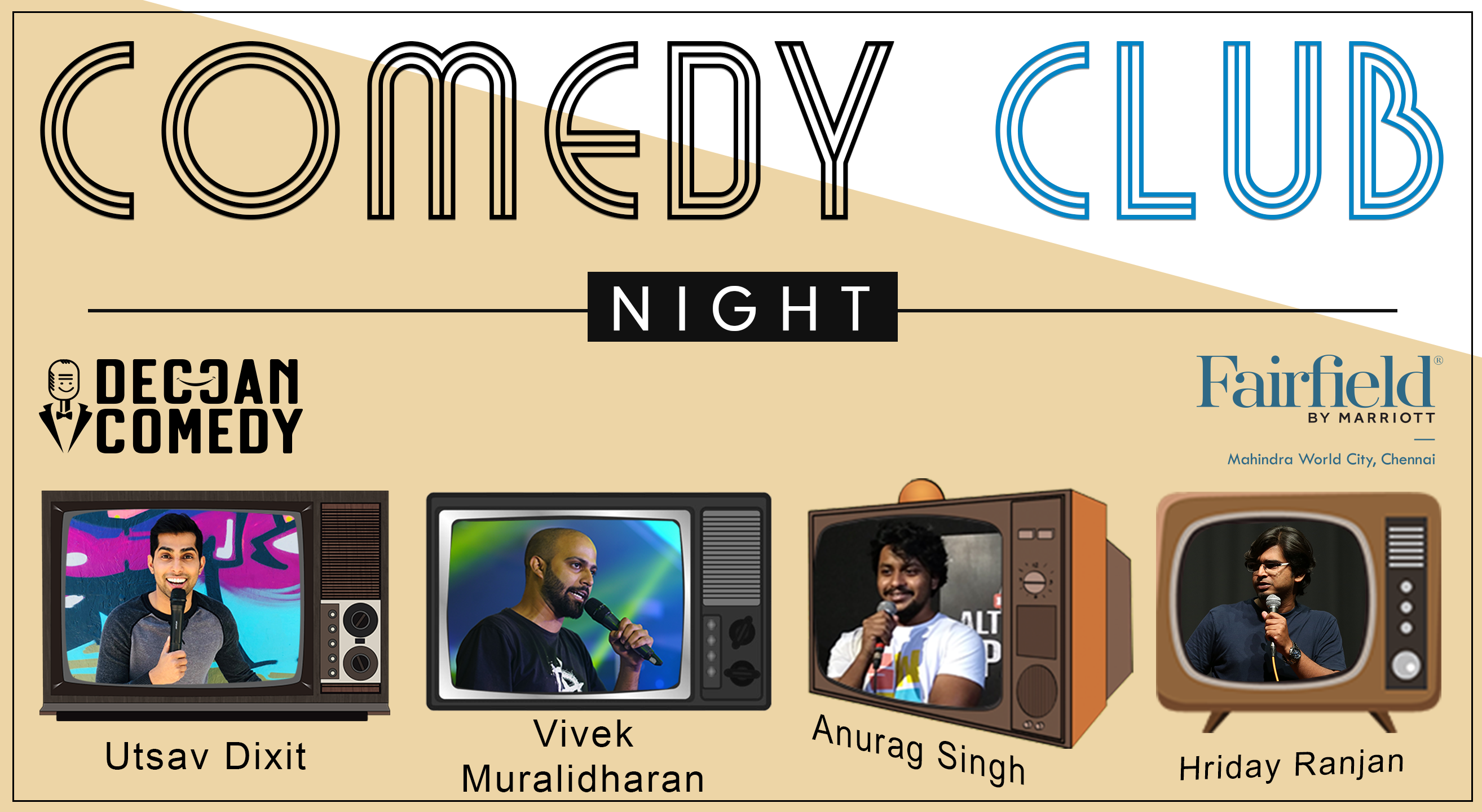 Comedy Club Night at Fairfield by Marriott