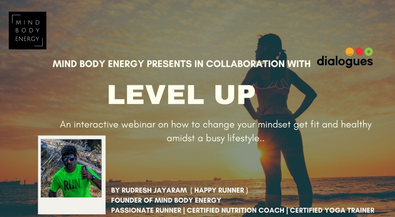 Level up,, digital online event